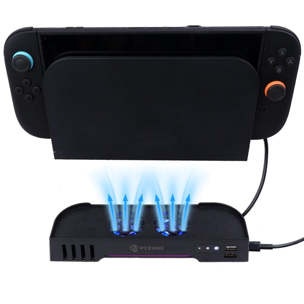 サンコーからもSwitch2をドック丸ごと冷やす熱対策グッズ…3千円でおまけにカード収納場所付き（オタク総研）