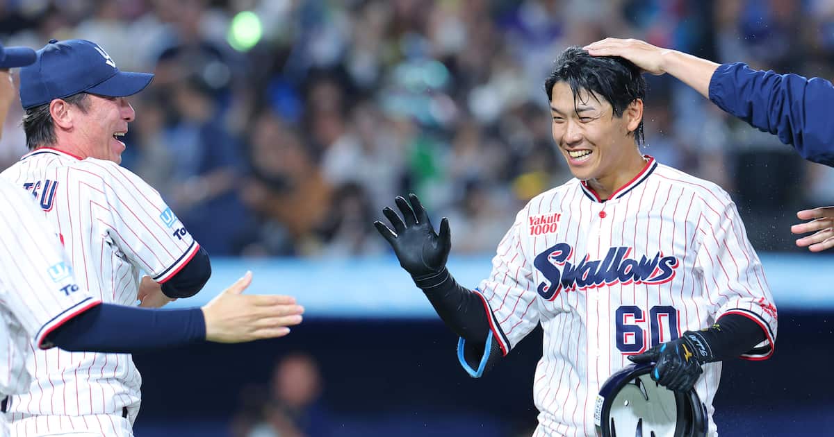 【ヒーロートーク】ヤクルト・武岡龍世、人生初のサヨナラ弾「忘れられない瞬間」