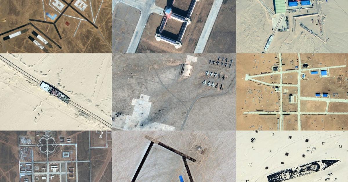 【衛星画像】中国が、米台攻撃訓練を強化していることが判明…横須賀基地など両国の軍艦・戦闘機・基地など実物大模型を大幅増設