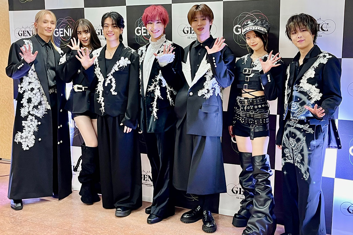 デビュー5周年の男女7人GENIC、初武道館でドームアーティスト宣言！「この勢いを持ってなりたいです」