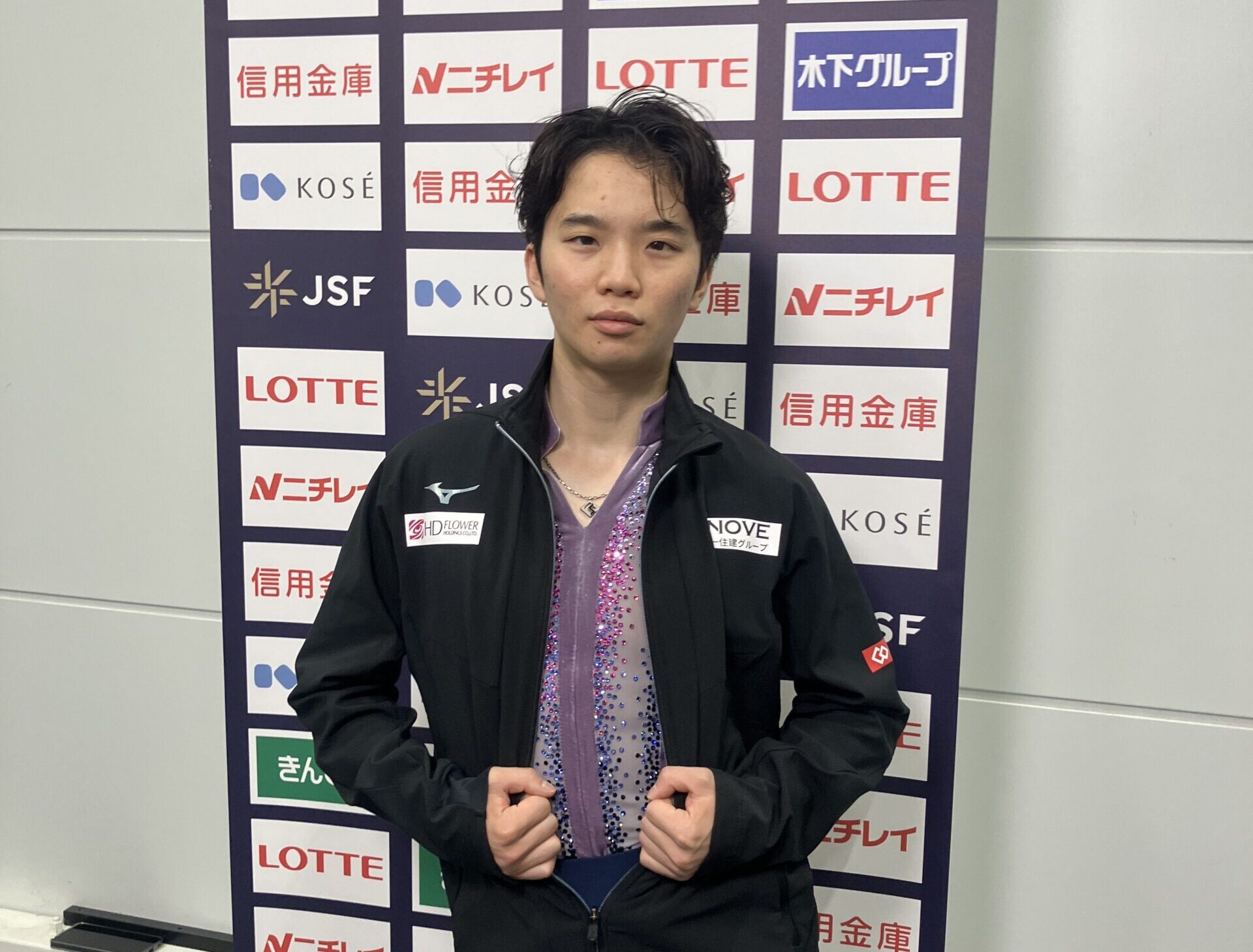 友野一希、透けた感じのセクシーな新衣装が到着 尊敬する方から週1回のアドバイスでジャンプ修正 【近畿選手権男子SP】