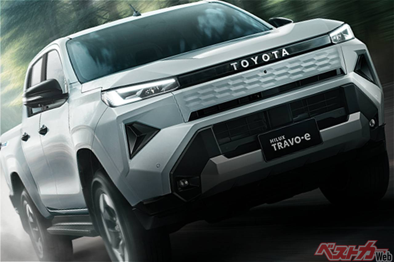 トヨタ初のラダーフレームBEV!! ハイラックスTRAVO