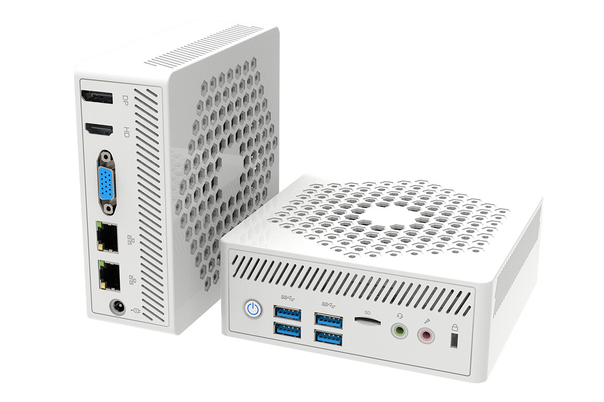 Celeron N5095搭載のファンレスミニPC「LN5095W」が登場