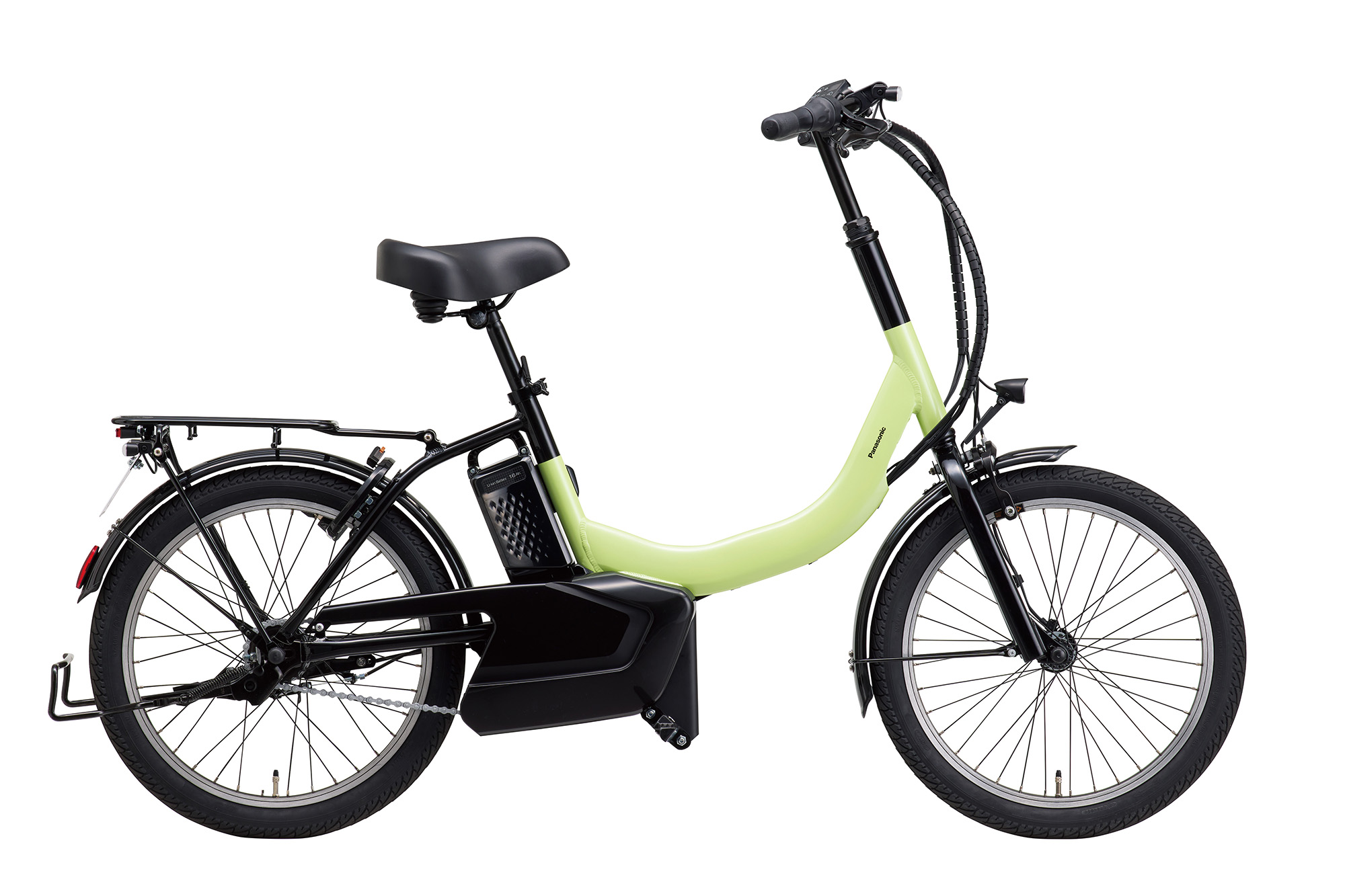 パナソニック初の特定小型原付 乗りやすく安全、自転車バッテリー共用も