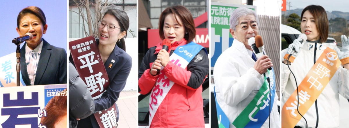 【衆院選2026・大分3区】苦境の前外相 流れる公明票…中道の新人候補に追い風