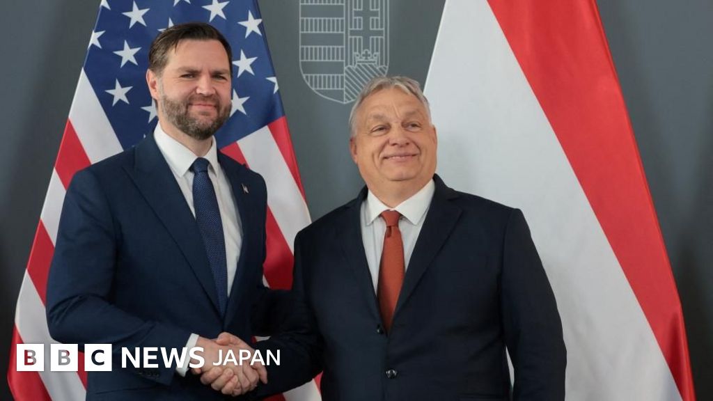 ヴァンス米副大統領がハンガリー訪問、オルバン首相の再選支持 EUを痛烈批判