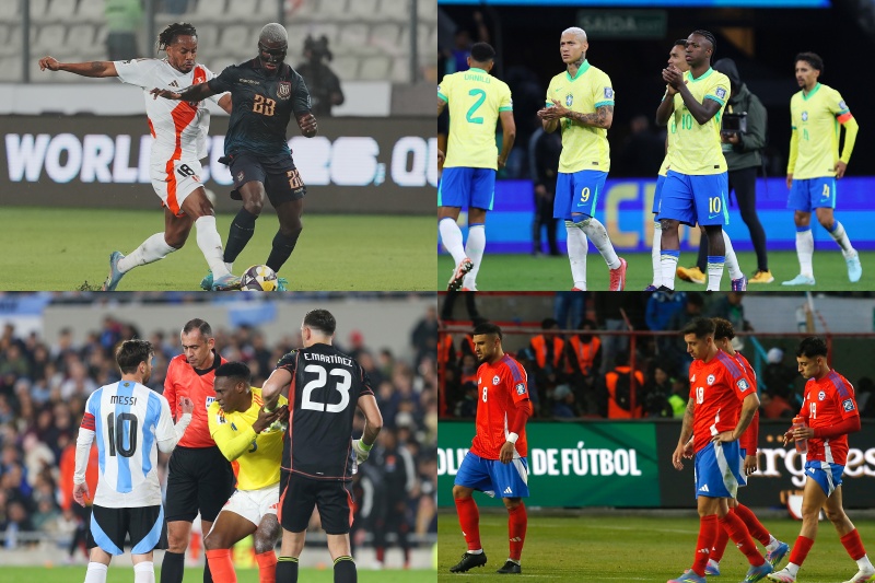 エクアドル、ブラジルの突破が決定！ チリは3大会連続で出場逃す／W杯南米予選