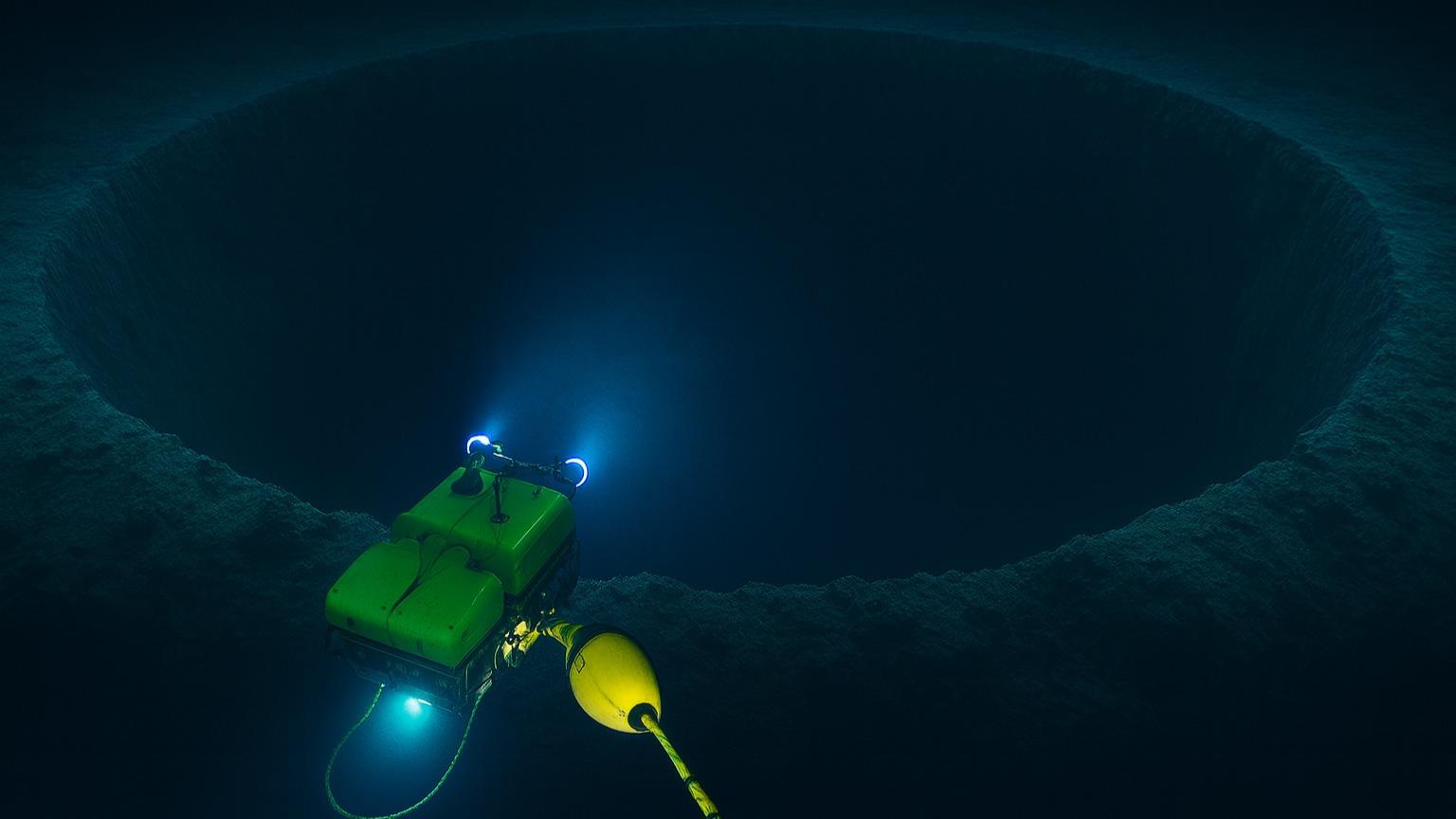 【海底で未知の巨大クレーターを発見】中国の深海探査艇、太平洋で生命誕生の手がかりに迫る（スペースチャンネル）