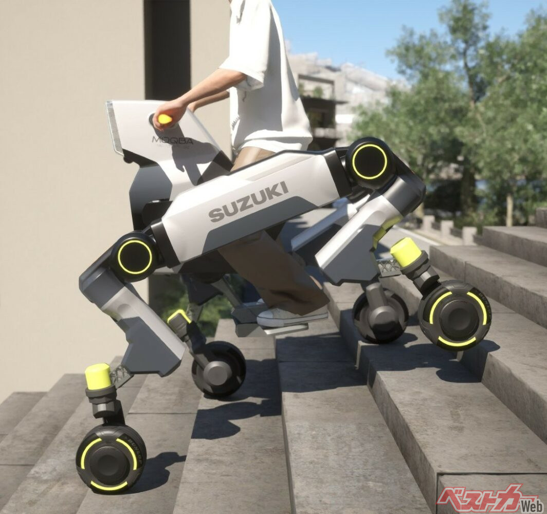 スズキが次世代モビリティが時代を変える！「モクバ2」と「スズライド2」を世界初公開!! 目からウロコ!!! 早く市販してほしい！