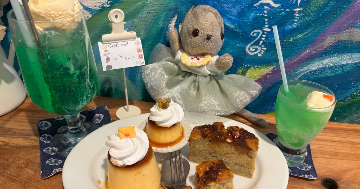 ぬいぐるみとお茶できる「ぬいぐるみカフェ」に行ったら完全に夢の世界が広がっていた / Little Lou’s Café