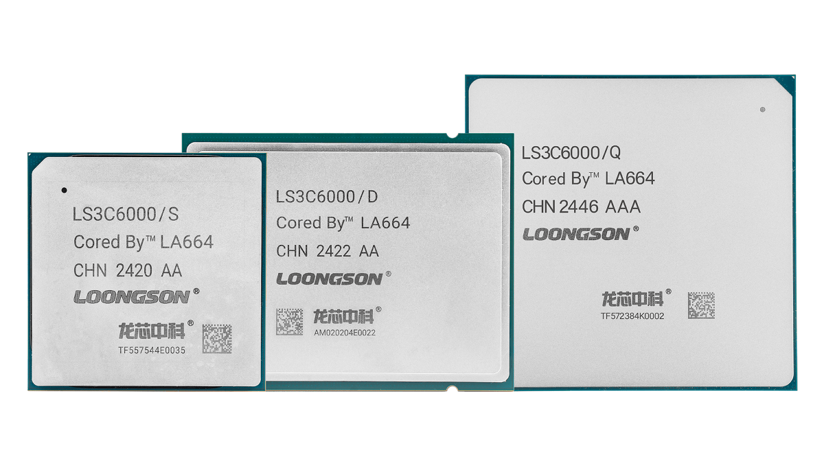 中国のCPUメーカー「龍芯(Loongson)」が2021年のIntel製Xeonに匹敵する性能のサーバーCPU「3C6000」シリーズを発表