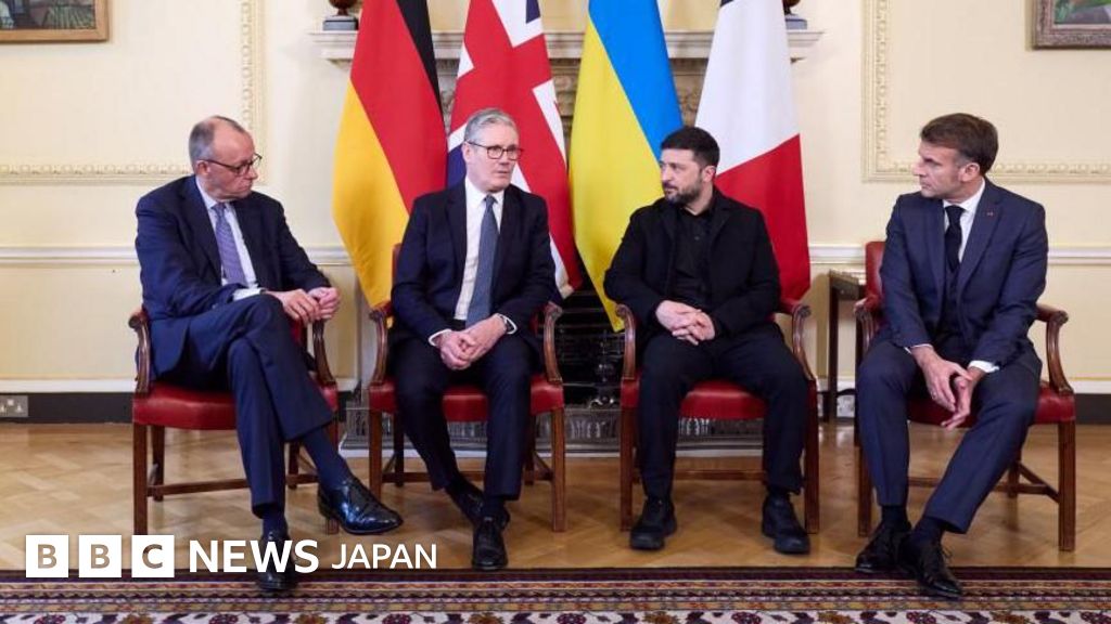 英仏独ウクライナの4首脳、ロンドンで会談 ゼレンスキー氏は領土問題に懸念