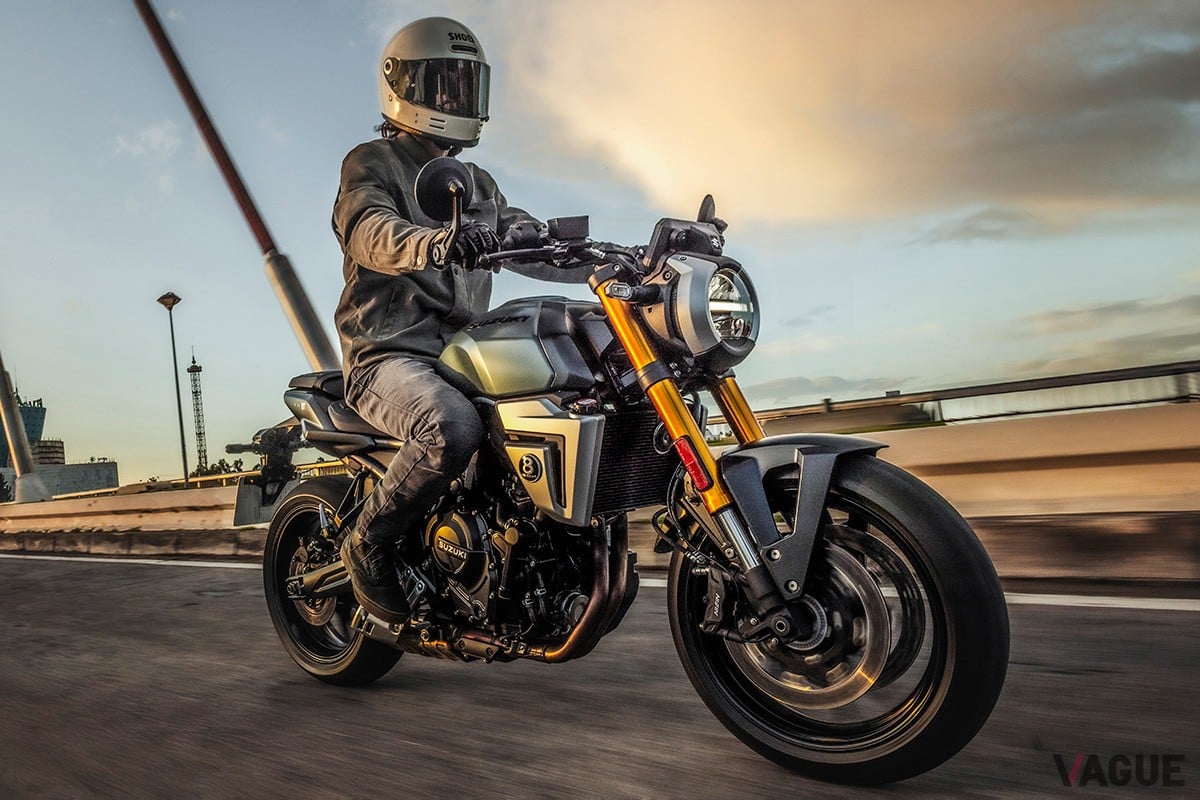 「1960年代の名車」をオマージュ！ “ネオレトロなルックス”が斬新なスズキの新ストリートバイク「GSX-8T」の完成度とは？