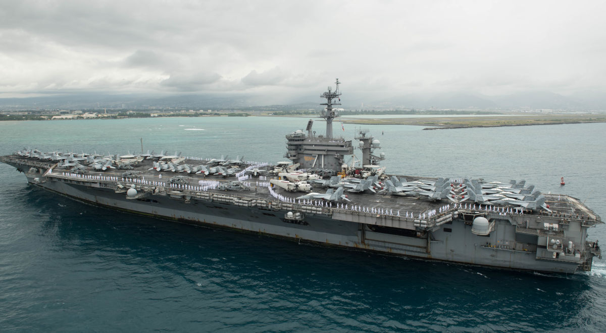 原子力空母セオドア・ルーズベルトが出港、「通常の作戦行動」を実施──中東派遣の可能性も（Forbes JAPAN）