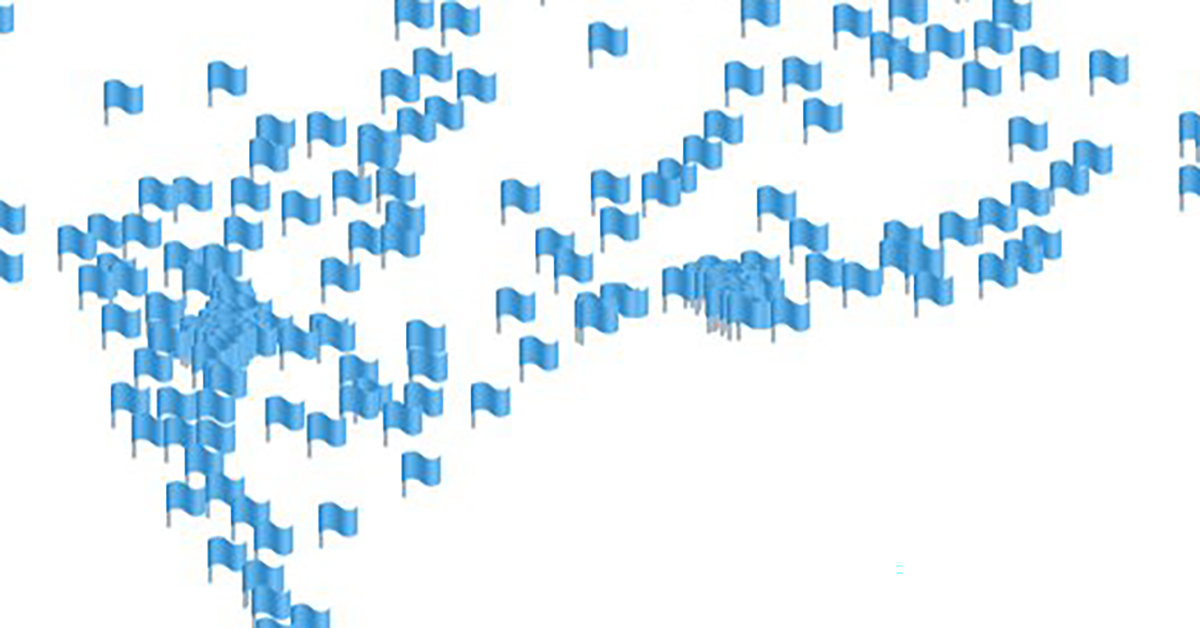 北海道の郵便局→地図上で可視化したら……「まじか」「すごいな」 “驚きの結果”が130万表示 「こう見ると、すさまじい」