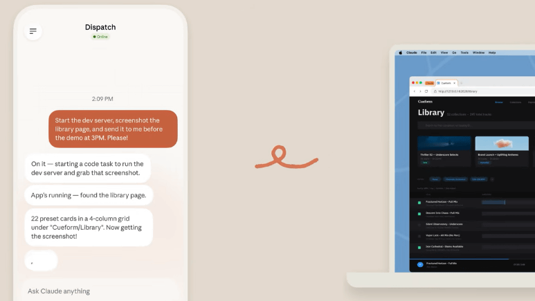 Claudeで自分のPCを操作できる新機能やスマホからPC上のClaudeに指示できる新機能が登場