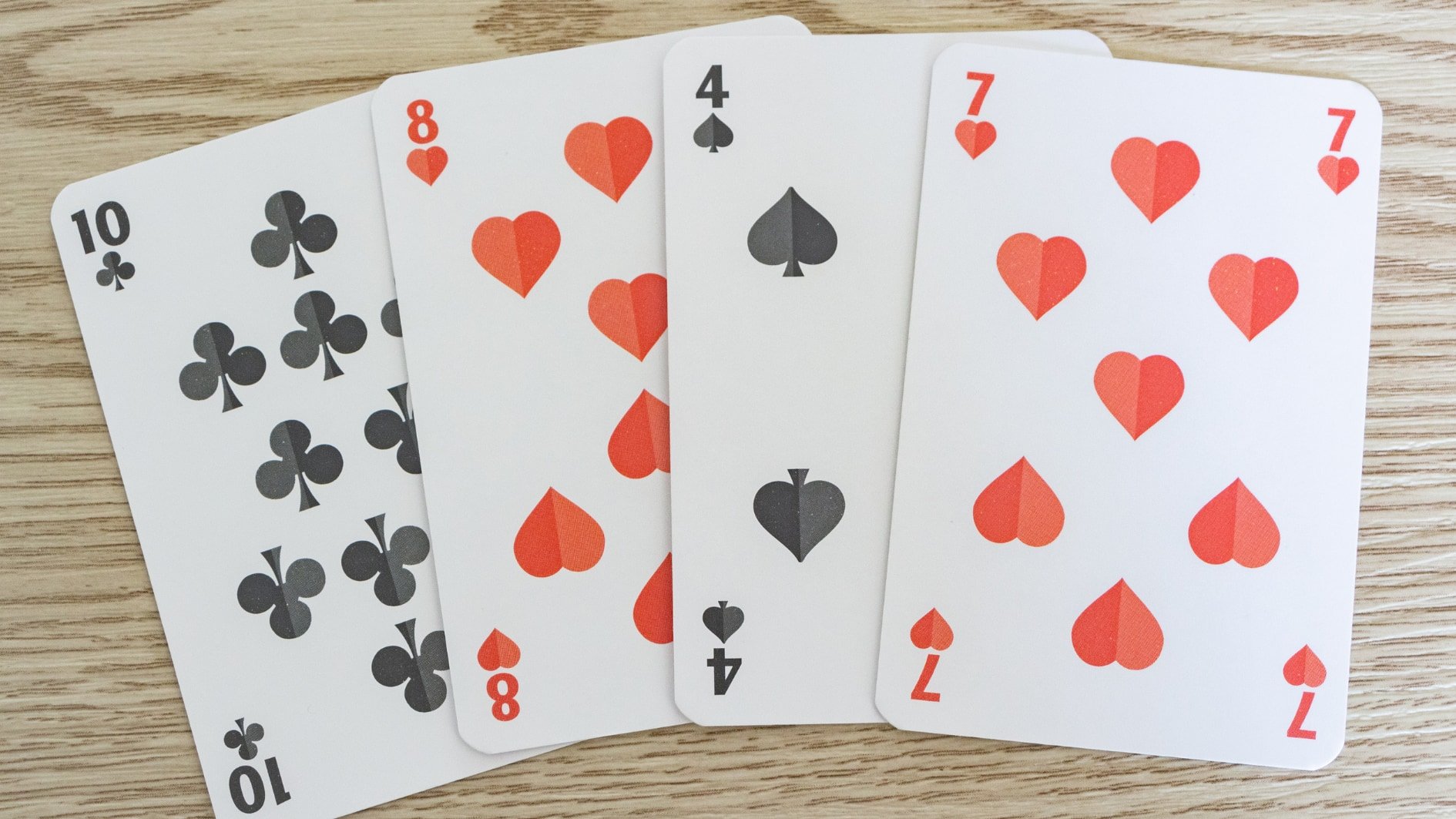 並んだ4枚のカードの中で最も引かれやすいのは？ (2/2)