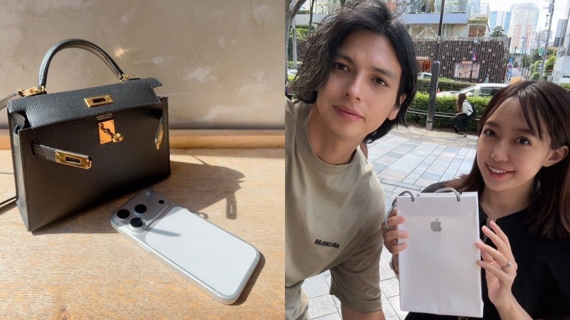 【 川崎希 】 “iPhone入れにちょうど良いバッグ” 夫アレクが呆然「タケーヨ母ちゃん」「郊外のワンルームマンション買えちゃうよ」