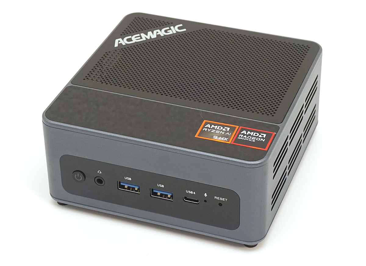 静かな駆動。OCuLink搭載で拡張性もマル。Ryzen AI 9 HX 370搭載ミニPC「ACEMAGIC F5A」