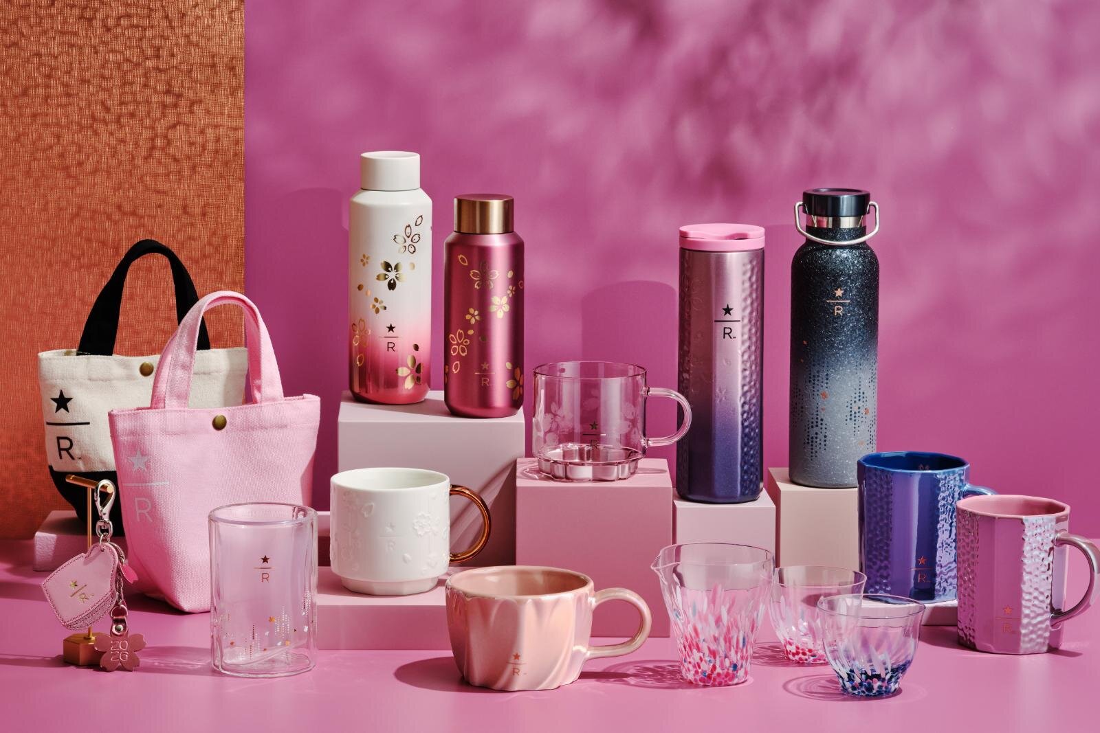 中目黒「スターバックス リザーブ ロースタリー 東京」26年さくらグッズ、“夜桜グラデ”のタンブラー