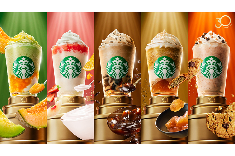 「神企画すぎ」と話題…スタバ・人気フラペチーノ5種が復活！各店で出合えるのは“1種だけ”