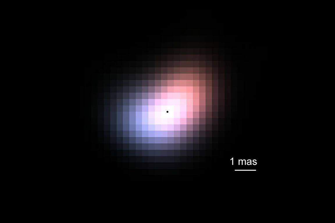 従来比5倍の高精度 すばる望遠鏡の新装置で観測した「こいぬ座β星」を取り巻くガス円盤