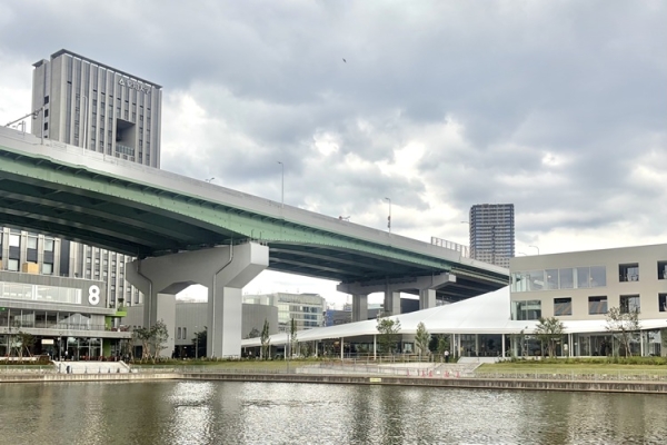中川運河の玄関口に新施設「NAKAGAWA CANAL DOORS」6月18日に誕生。人気ベーカリー『PAUL』、ホテルなどが出店