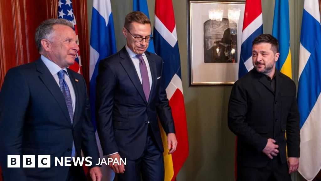 ゼレンスキー氏、アメリカの情報提供は「機能している」 トランプ氏の特使と会談後