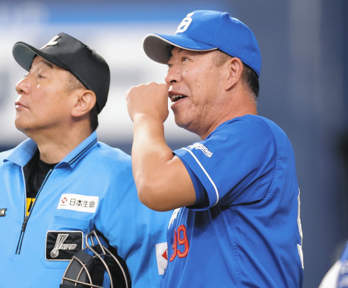 【中日・井上監督語録】7回に梅野を選択「行けるんちゃうかなと。今の雄吾なら」 三振ゲッツーのチェイビスには「お試し期間の真っ最中」