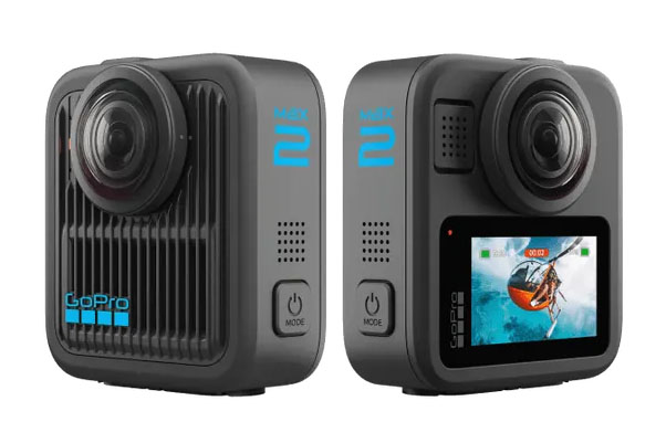 GoPro、次世代360度カメラ「MAX2」、ライト内蔵小型カメラ「LIT HERO」発表