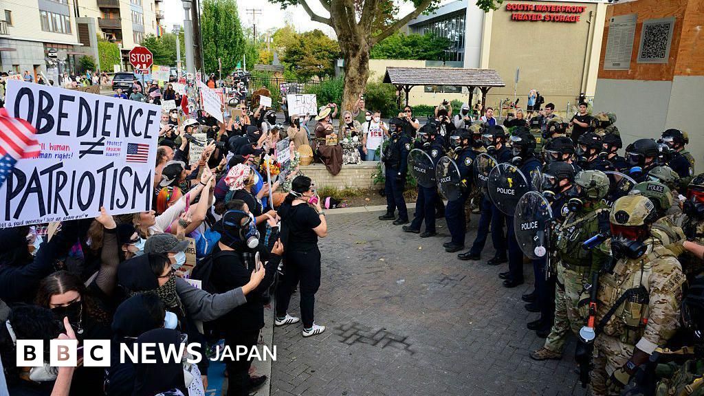 トランプ氏、オレゴン州にカリフォルニア州兵を派遣 連邦地裁が差し止め命令