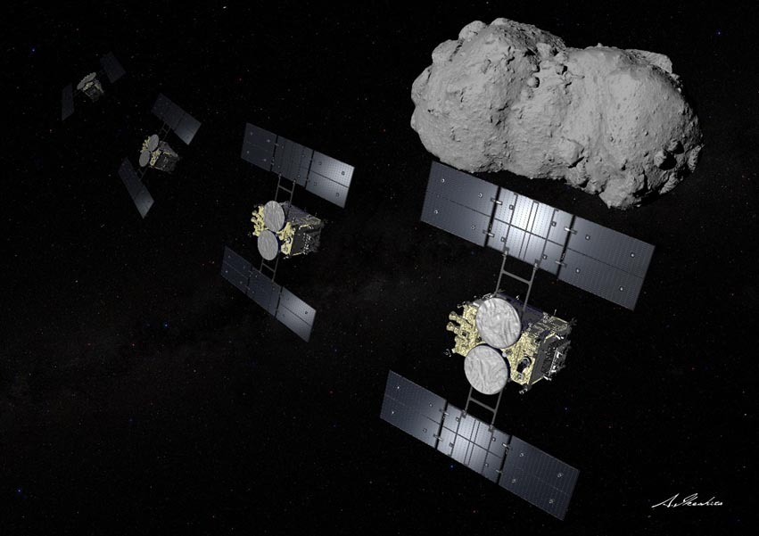 「はやぶさ2」、7月に小惑星へ高速接近 1km以下まで近づき秒速5kmで通過