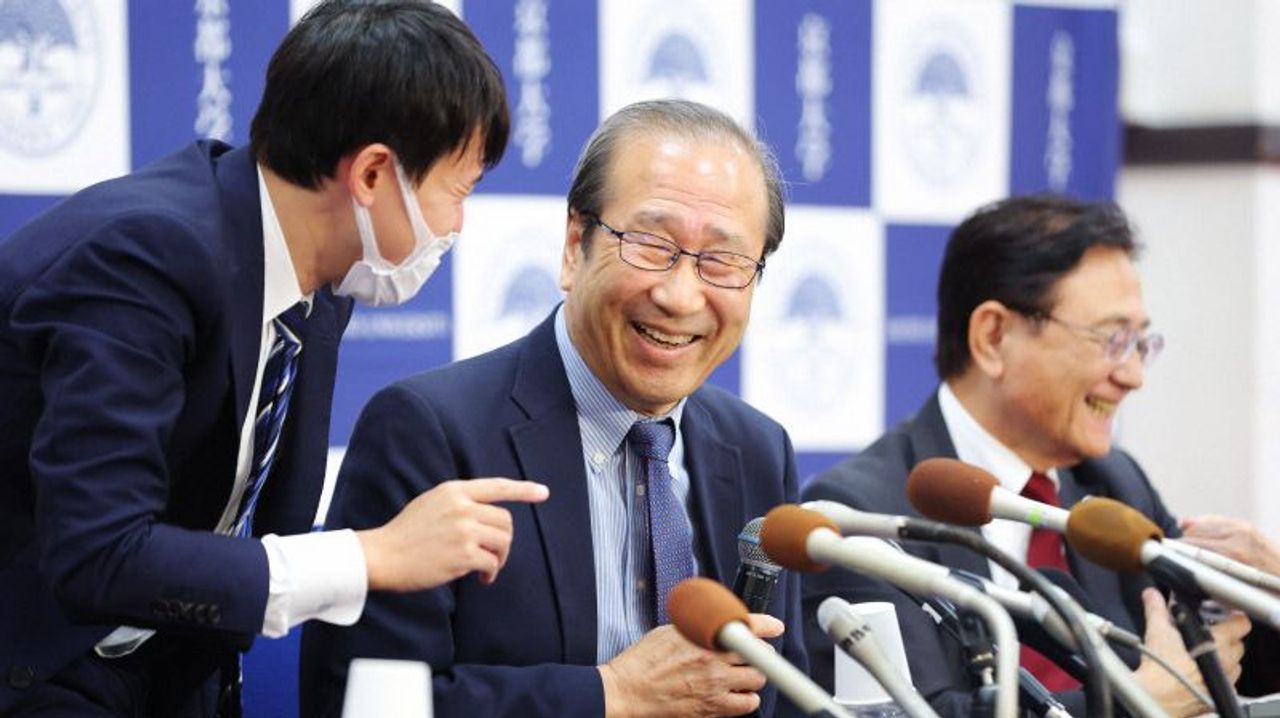 また勧誘かと 受賞の吉報に北川氏