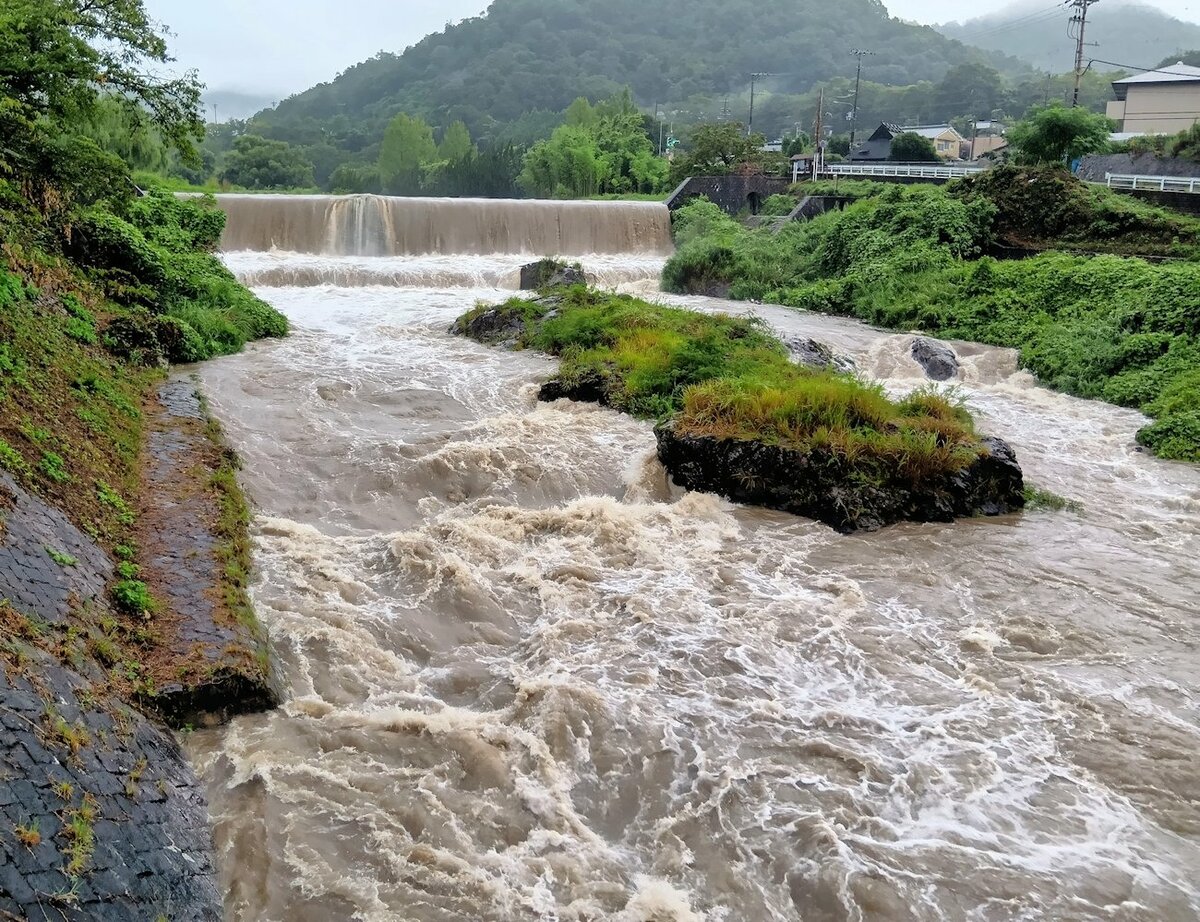 【速報】京都・鴨川は濁流に、大雨「予想を大きく超えた状態」 きょう11日も警報級大雨が続く予想
