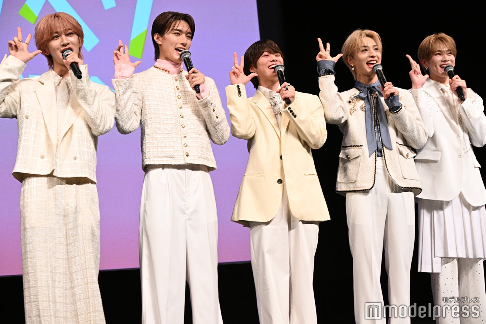 なにわ男子・大橋和也、プリンギャグにMAZZEL・NAOYAが便乗 LiKE LEGEND主題歌ダンス生披露に歓声【君がトクベツ】