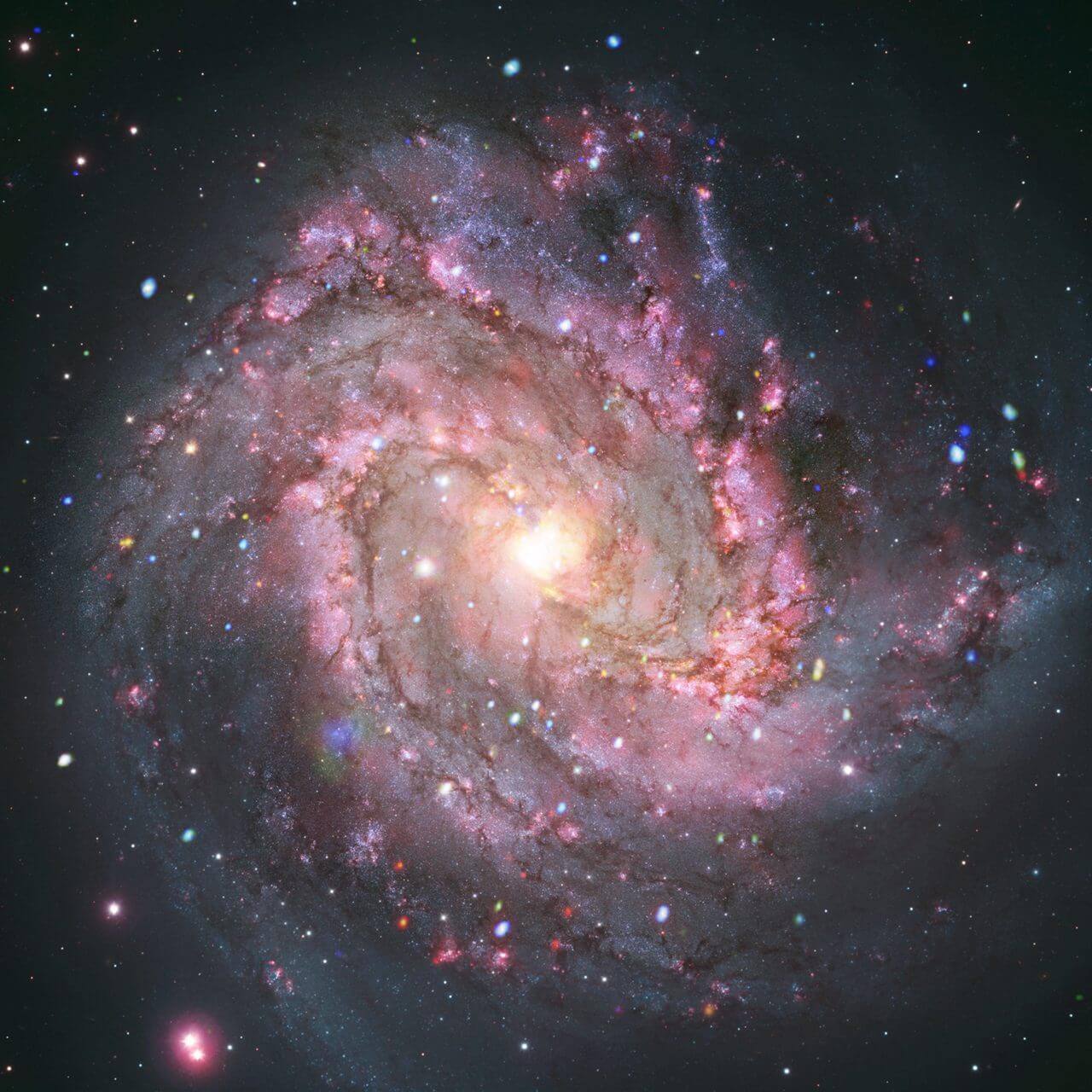 チャンドラX線宇宙望遠鏡ほかが観測した“南の回転花火銀河”こと「M83」（sorae 宇宙へのポータルサイト）