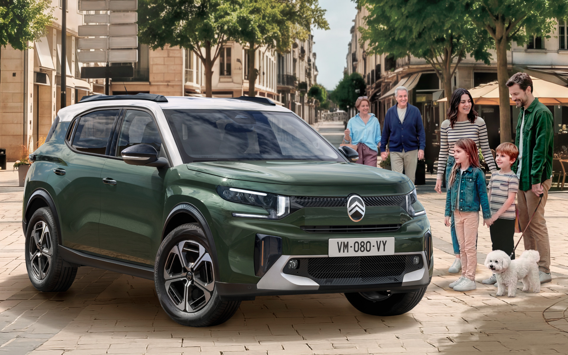 シトロエン、3列7人乗り新型SUV「C3 エアクロス ハイブリッド」発売 価格399万9000円から