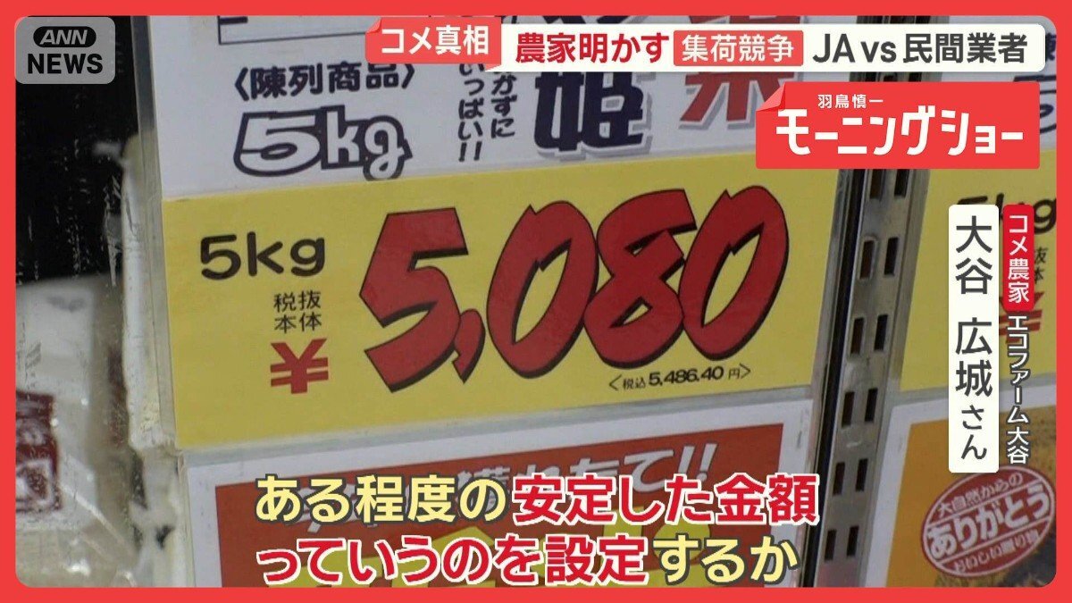 コメ農家も困惑「高すぎ」 在庫山積み、それでも価格高騰 集荷競争の現実