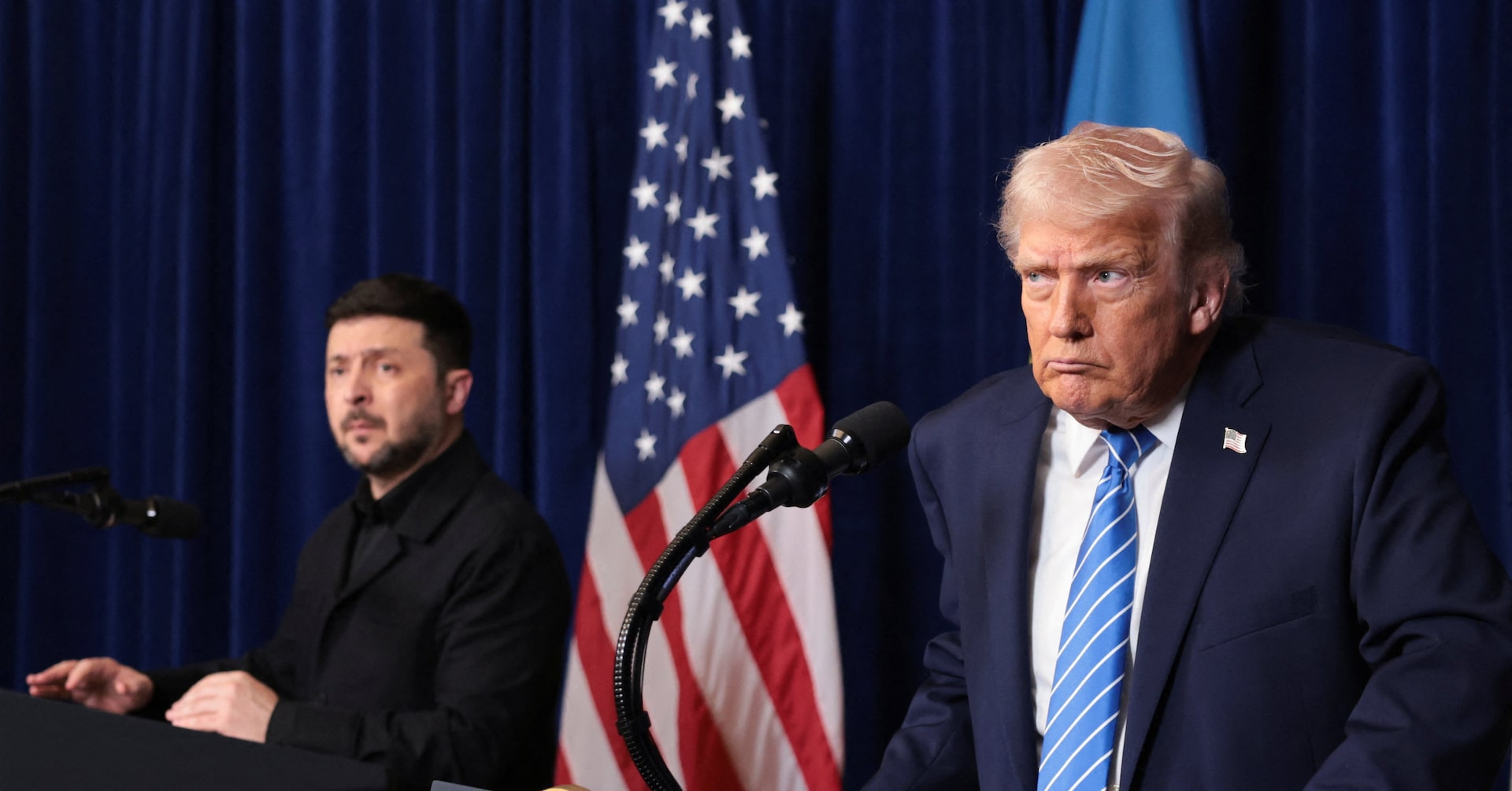 トランプ氏、ウクライナ和平の進展期待 ゼレンスキー氏と会談