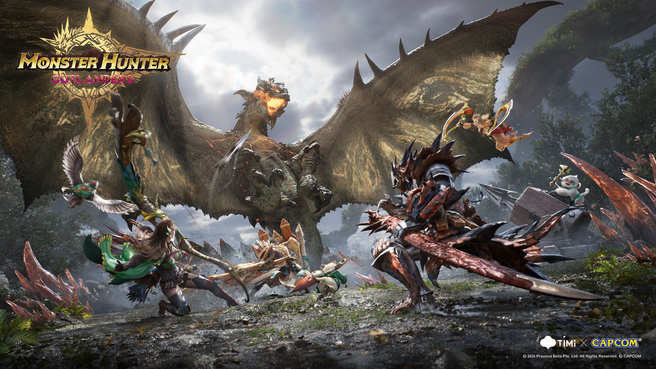 スマホ向け『モンハン』新作『モンスターハンターアウトランダーズ』初の試遊が東京ゲームショウ2025で実施決定。Level Infiniteブースにて