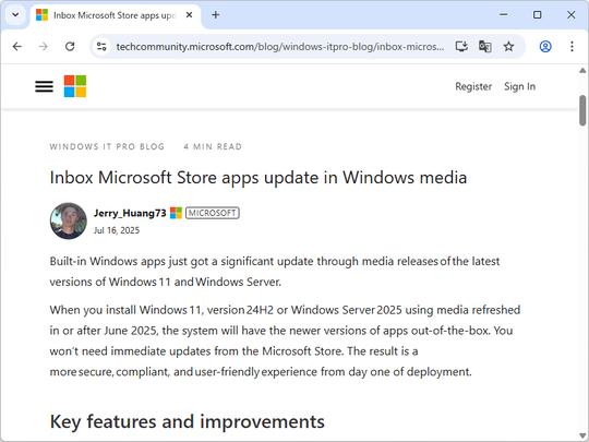 Windows 11のメディアが新しく、多数の同梱アプリが大幅に更新