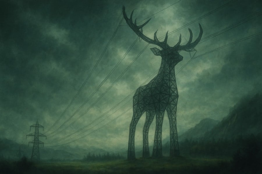 【鋼鉄の巨像】送電塔を“動物の形”にするアイデア、オーストリアで実施（画像あり）