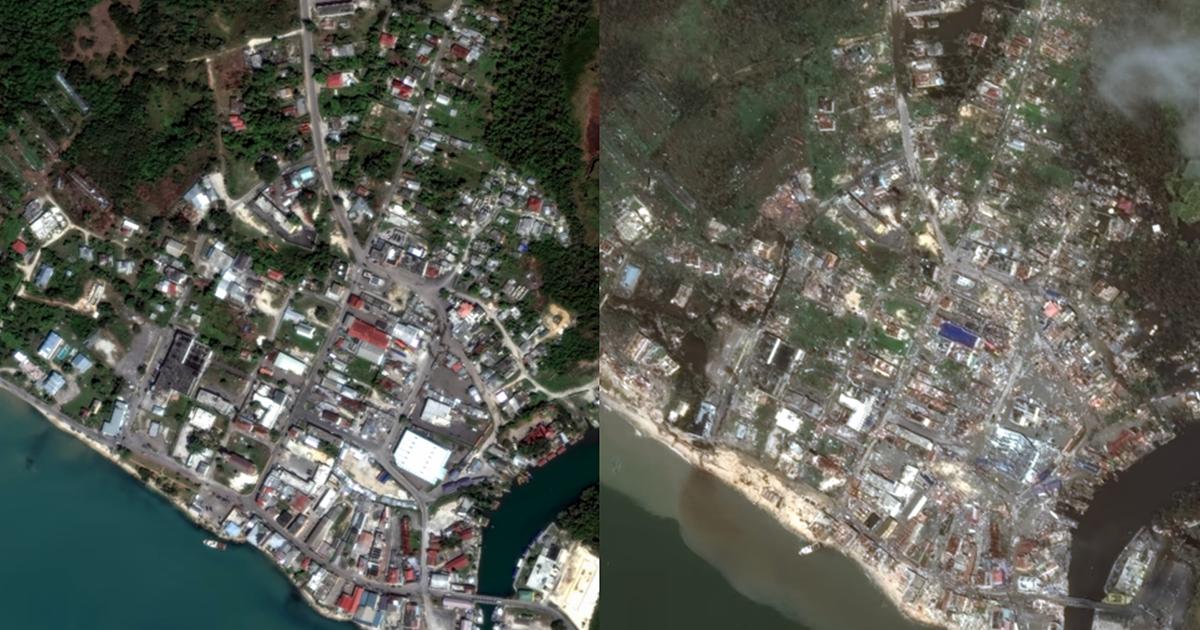 史上最強級ハリケーン「メリッサ」、カリブ海の島国ジャマイカを壊滅させる。衛星画像が明かす「破壊」の全貌