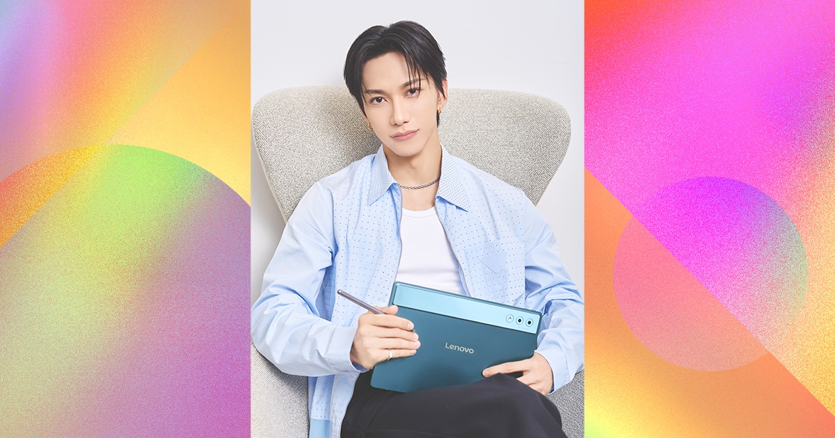 INI池﨑理人がYoga Tab Plusを体験「いつまでも描き続けていたい」Lenovoの万能タブレット