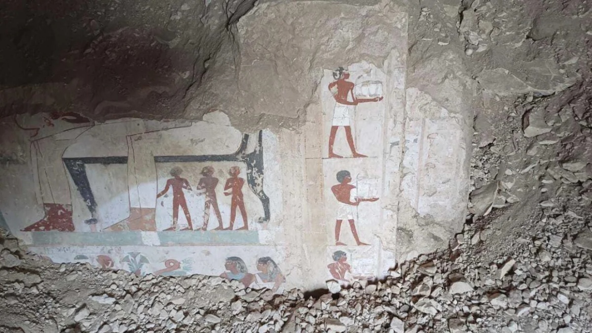 エジプト・ルクソールで３５００年前の墓３基を発見 高官のものと特定