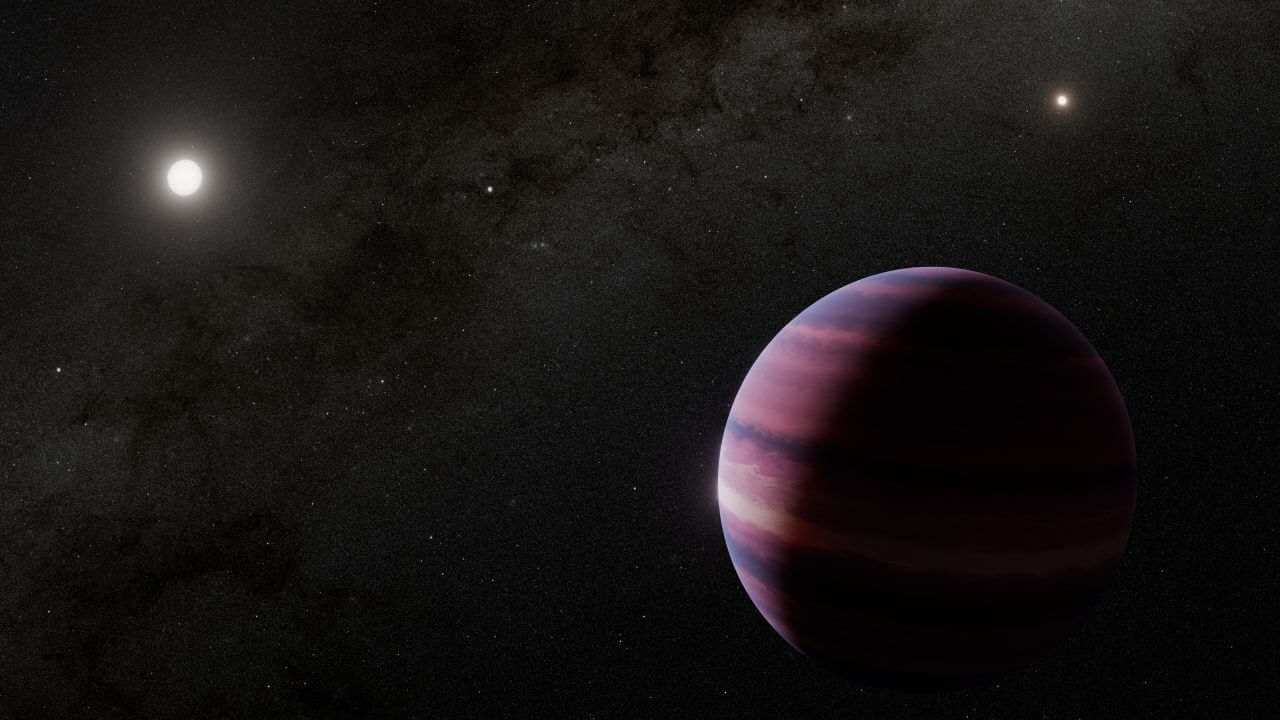 太陽系に最も近い4.3光年先の恒星で木星サイズの太陽系外惑星候補を直接撮像か