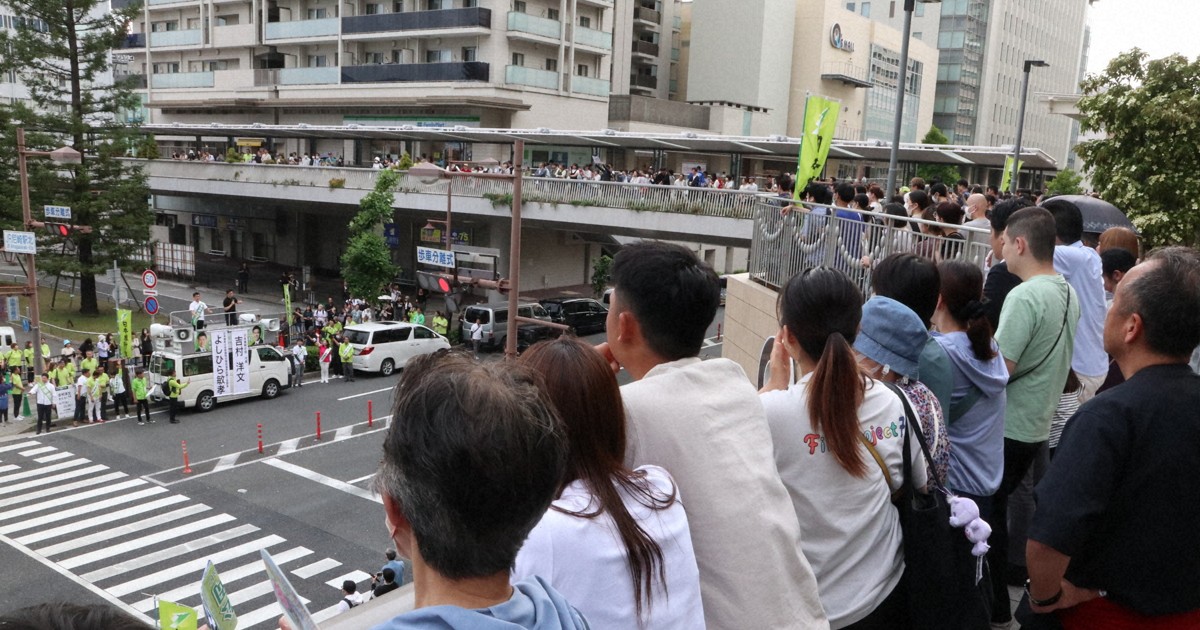 参院選へ維新に逆風? 尼崎市議選で得票大幅減 存在感増す少数政党