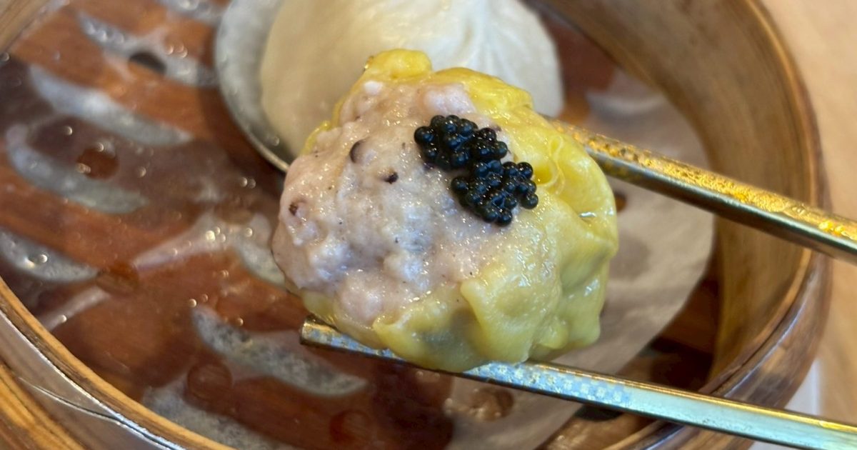 【銀座】世界で最もリーズナブルなミシュラン2つ星の香港料理店「CANTON8 銀座店」へ行ってみた / キャビアも乗って、ランチは1980円で3種類