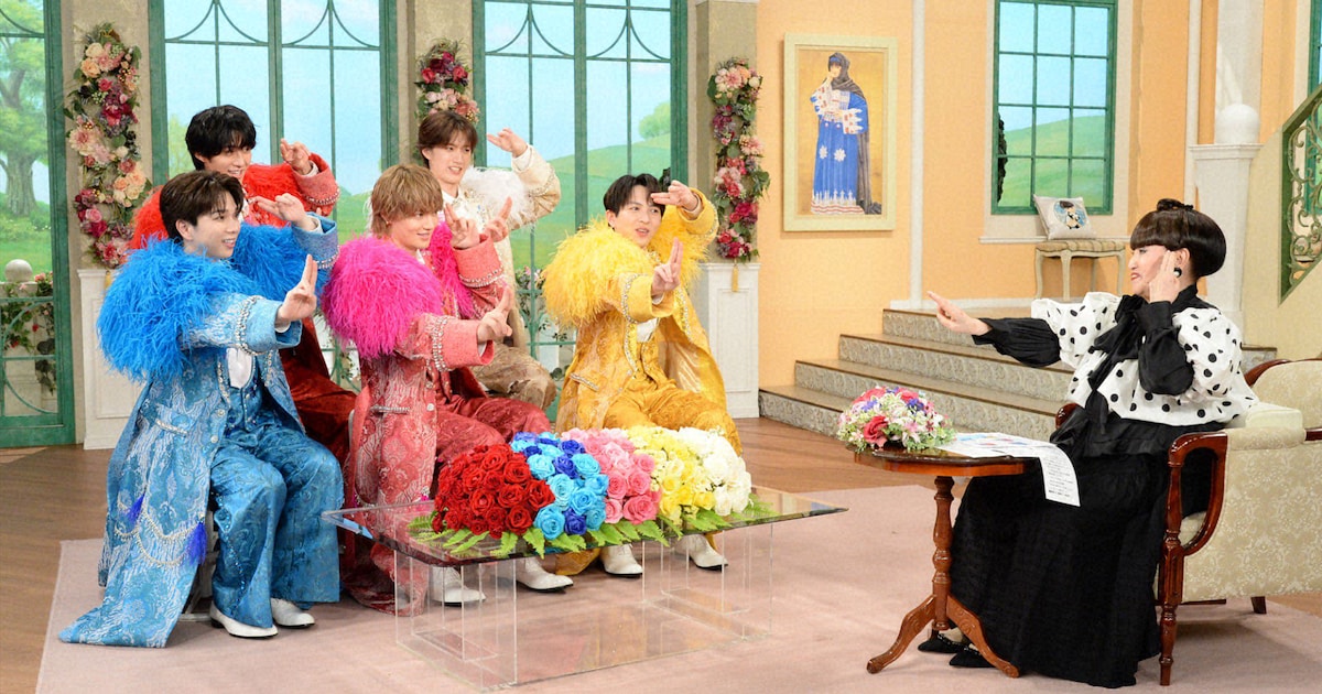 M!LKが徹子と滅！「徹子の部屋」爆裂な出で立ちで初登場、5人で叶えたい夢とは