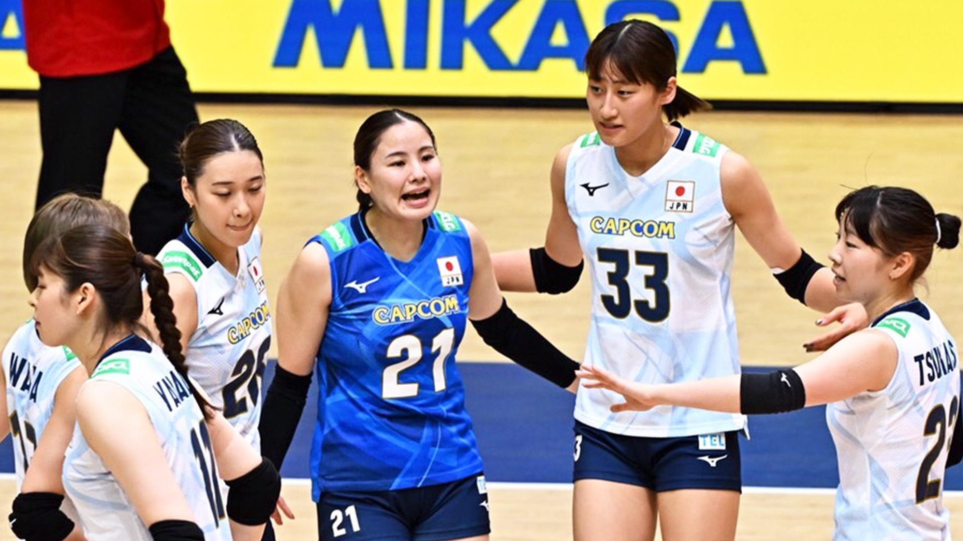 バレー女子日本代表、韓国にストレート勝利 初スタメンの18歳・秋本美空11得点で貢献【ネーションズリーグ】